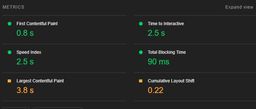 Reimplementation performance with loadtimes aroung 1 to 5 seconds